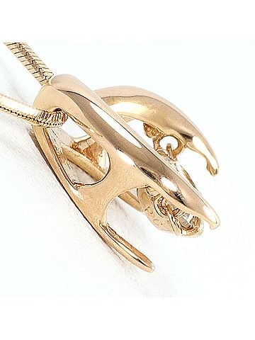 Unbranded 18K (18-karat gold) Pink Gold Necklace with 0.30ct Diamond, Certificate of Authenticity, Total Weight 3.5g, 45cm Length, Like New Condition. (view 2)