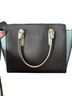 Coach Black Blue Leather Tote One size - photo 2