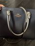 Coach Black Blue Leather Tote One size - photo 3