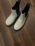 Dr. Martens White Black Boots Size 9 - photo 3