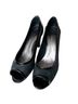 AQUATALIA 100% Leather Solid Black Heels Size 8 - photo 1