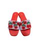 Maeve Print Red Green Sandals Size 7 - photo 1