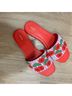 Maeve Print Red Green Sandals Size 7 - photo 3