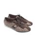 Coach 100% Canvas Graphic Brown Gold Sneakers Size 7 1/2 - photo 3