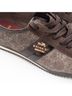 Coach 100% Canvas Graphic Brown Gold Sneakers Size 7 1/2 - photo 9