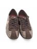 Coach 100% Canvas Graphic Brown Gold Sneakers Size 7 1/2 - photo 11