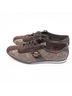 Coach 100% Canvas Graphic Brown Gold Sneakers Size 7 1/2 - photo 5