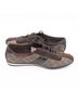 Coach 100% Canvas Graphic Brown Gold Sneakers Size 7 1/2 - photo 4