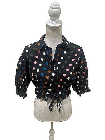 Carolina Herrera Short Sleeve Button-Down Shirt (view 1)