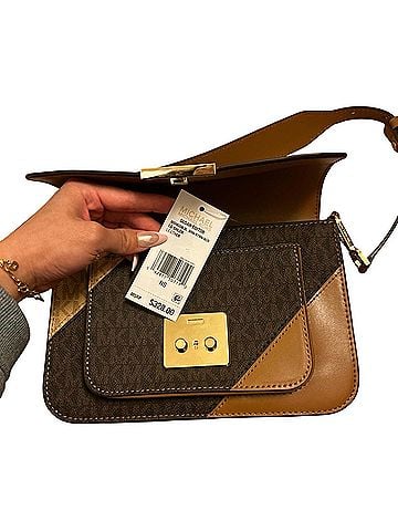 Michael Kors Leather Crossbody Bag (view 2)