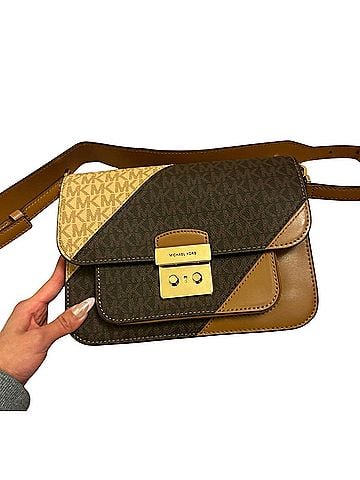 Michael Kors Leather Crossbody Bag (view 1)