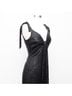 Mac Duggal 100% Polyester Solid Black Cocktail Dress Size 2 - photo 6
