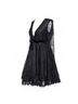 Mac Duggal 100% Polyester Solid Black Cocktail Dress Size 4 - photo 8