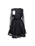 Mac Duggal 100% Polyester Solid Black Cocktail Dress Size 4 - photo 2