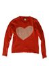 J.Crew 100% Wool Orange Pink Pullover Sweater Size XS - photo 1