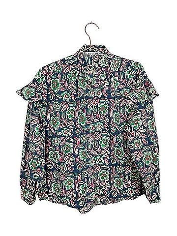 Alix of Bohemia Freya Flower Shirt Long Sleeve T-Shirt (view 1)