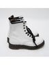 Dr. Martens 100% Leather White Boots Size 6 - photo 10
