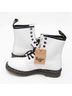 Dr. Martens 100% Leather White Boots Size 6 - photo 6