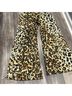 Alexis Leopard Print Brown Ivory Casual Pants Size S - photo 9