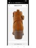 Sugar 100% Suede Solid Brown Ankle Boots Size 4 - photo 6