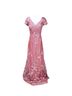 Alyce 100% Polyester Pink Cocktail Dress Size 2 - photo 1