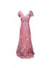 Alyce 100% Polyester Pink Cocktail Dress Size 2 - photo 2