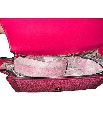 Michael Kors Leather Satchel (view 2)