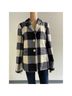 Splendid Checkered-gingham Blue Ivory Blazer Size L - photo 4