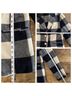 Splendid Checkered-gingham Blue Ivory Blazer Size L - photo 6