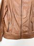 Lamarque 100% Leather Brown Tan Leather Jacket Size M - photo 4