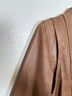 Lamarque 100% Leather Brown Tan Leather Jacket Size M - photo 7