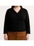Eileen Fisher 100% Merino 100% Rayon Solid Black Blazer Size XL - photo 3