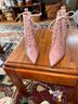 Charles David Pink Ankle Boots Size 9 - photo 4