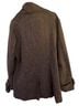 Last Kiss Chevron-herringbone Brown Coat Size XL - photo 2