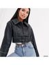 ASOS Black Leather Jacket Size 8 - photo 9