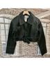 ASOS Black Leather Jacket Size 8 - photo 11