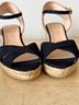 Stuart Weitzman Black Tan Sandals Size 7 - photo 3