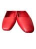 Vince. 100% Leather Red Flats Size EU 38 1/2 - photo 2