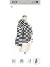 Barbour Stripes Black White Wool Cardigan Size L - photo 3