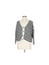 Barbour Stripes Black White Wool Cardigan Size L - photo 1