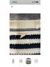 Barbour Stripes Black White Wool Cardigan Size L - photo 4
