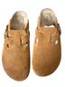 Birkenstock 100% Suede Brown Mule/Clog Size EU 39 - photo 1