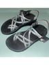 Chaco Black Gray Teal Sandals Size 6 - photo 5