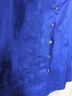 Silkland 100% Silk Solid Blue Blouse Size 1X - photo 5