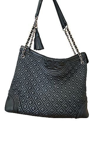 Tory Burch Flemming Leather Shoulder Bag (view 1)