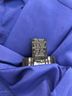 Silkland 100% Silk Solid Blue Blouse Size 1X - photo 8