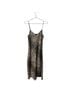 ALLSAINTS 100% Polyester Leopard Print Brown Black Cocktail Dress Size S - photo 1