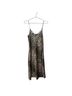 ALLSAINTS 100% Polyester Leopard Print Brown Black Cocktail Dress Size S - photo 2