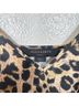 ALLSAINTS 100% Polyester Leopard Print Brown Black Cocktail Dress Size S - photo 3