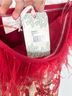 Tuckernuck 100% Polyester Floral Red Cocktail Dress Size XS - photo 5